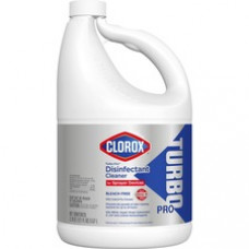 Clorox Turbo Pro Disinfectant Cleaner for Sprayer Devices - Spray - 121 fl oz (3.8 quart) - Fresh ScentBottle - 1 / Each - White