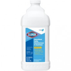 CloroxPro™ Anywhere Daily Disinfectant & Sanitizer - Liquid - 64 fl oz (2 quart) - Bottle - 1 Each - White