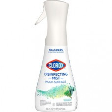 Clorox Multi-surface Disinfecting Mist - Spray - 16 fl oz (0.5 quart) - Eucalyptus Peppermint Scent - 1 Each - White