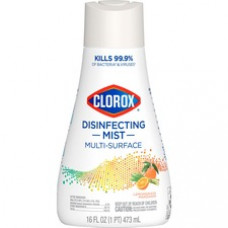 Clorox Multi-surface Disinfecting Mist - Spray - 16 fl oz (0.5 quart) - Lemongrass Mandarin Scent - 1 Each - White
