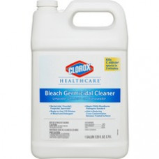 Clorox Healthcare Bleach Germicidal Cleaner Refill - Ready-To-Use - 1 gal (128 fl oz) - 4 / Carton - White