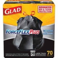 Glad ForceFlex Drawstring Large Trash Bags - 30 gal - 30