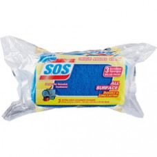 S.O.S All Surface Scrubber Sponge - 4.5