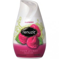 Dial Renuzit Aroma Raspberry Air Freshener - 7 fl oz (0.2 quart) - Raspberry - 30 Day - 12 / Carton - Odor Neutralizer, Long Lasting