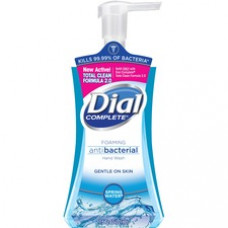 Dial Complete Spring Water Foaming Soap - Spring Water Scent - 7.5 fl oz (221.8 mL) - Pump Bottle Dispenser - Kill Germs - Hand - Blue - Hypoallergenic - 8 / Carton