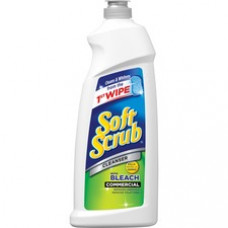 Dial Soft Scrub Bleach Cleanser - Liquid - 0.28 gal (36 fl oz) - 6 - 1 Each - White