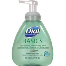 Dial Basics HypoAllergenic Foam Hand Soap - Fresh Scent Scent - 15.20 oz - Pump Bottle Dispenser - Hand - Green - Hypoallergenic - 1 Each