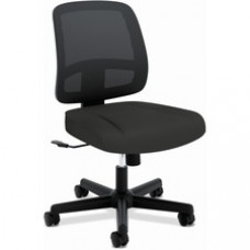 HON ValuTask Chair - Black Seat - Black Mesh Back - Black Frame - Black