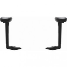 Basyx by HON ValuTask Chair Arm - Black - 2 / Pack