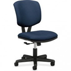 HON Volt Task Chair, Navy Fabric - Fabric Blue Seat - Black Frame - 5-star Base - Blue - Composite Wood - 18.50