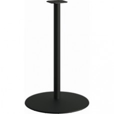 HON Between HBTTD42 Table Base - Round Base - Black Mica Texture