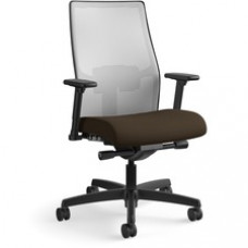 HON Ignition 2.0 Chair - Espresso Fabric Seat - Fog Mesh Back - Black Frame - Mid Back - Espresso