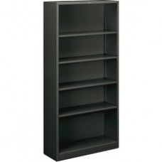 HON Brigade 5-Shelf Steel Bookcase - 34.5