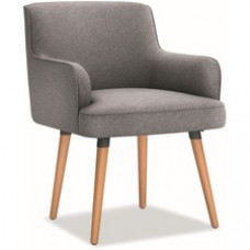 HON Matter Chair - Fabric Back - Light Gray