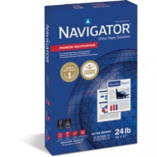 Navigator Platinum Digital Inkjet, Laser Copy & Multipurpose Paper - Bright White - 99 Brightness - 96% Opacity - Tabloid - 11