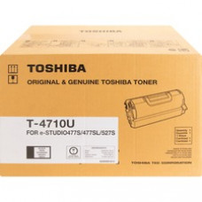 Toshiba T4710U Toner Cartridge - Black - Laser - 36000 Pages - 1 Each