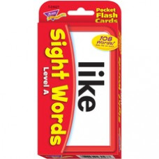 Trend Sight Words Level A Flash Cards - Theme/Subject: Learning - Skill Learning: Reading, Sight Words - 56 Pieces - 4+