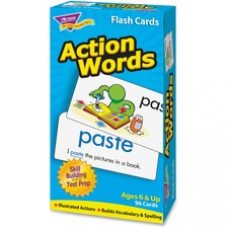 Trend Action Words Skill Drill Flash Cards - Educational