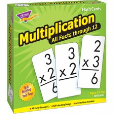 Trend Multiplication all facts through 12 Flash Cards - Theme/Subject: Learning - Skill Learning: Multiplication - 169 Pieces - 8+