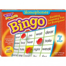 Trend Homonyms Bingo Game - Theme/Subject: Learning - Skill Learning: Spelling, Vocabulary, Language