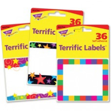 Trend Terrific Labels Colorful Assorted Name Tags - 3