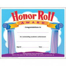 Trend Honor Roll Award Certificate - 8.50