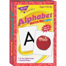 Trend Alphabet Match Me Flash Cards - Educational