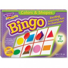 Trend Colors and Shapes Learner's Bingo Game - Theme/Subject: Learning - Skill Learning: Color Matching, Shape