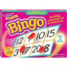 Trend Addition Bingo Game - Theme/Subject: Learning - Skill Learning: Addition, Mathematics