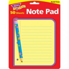 Trend Cheerful Design Note Pad - 50 Sheets - 5