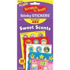 Trend Sweet Scents Stickers - (Assorted) Shape - Non-toxic, Acid-free - 480 / Pack