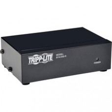 Tripp Lite 2-Port VGA / SVGA Video Splitter Signal Booster High Resolution Video - 2048 x 1536 - QXGA - 1 x 22 x VGA Out