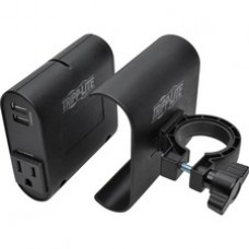 Tripp Lite AC/USB Charging Clip for Display Mounts w/ 2 USB Ports & 2 5-15R - 4 x Power Receptacles - 120 V AC / 8 A Pole Mountable