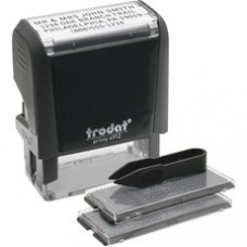 Trodat Do-it-Yourself Stamp - Date Stamp - 4 Characters/Line - 0.75