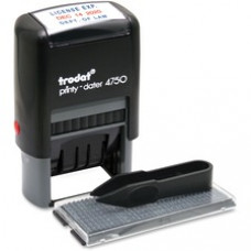 Trodat Do-it-Yourself Date Stamp - Date Stamp - 2 Characters/Line - 1
