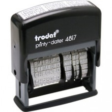 Trodat 12-Message Business Stamp - Message Stamp - 