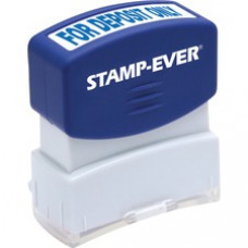 Stamp-Ever Pre-inked For Deposit Only Stamp - Message Stamp - 