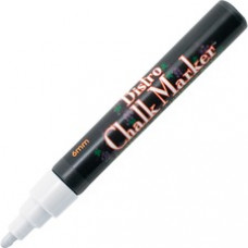 Marvy Uchida Bistro Water-based Chalk Markers - 6 mm Marker Point Size - White Water Based Ink - 1 Each
