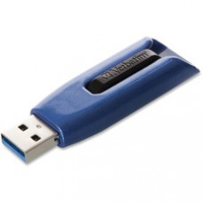 Verbatim 32GB Store 'n' Go V3 Max USB 3.0 Flash Drive - Blue - 32GB - Blue - 1pk