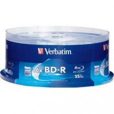 BD-R 25GB 16X with Branded Surface - 25pk Spindle - 25pk Spindle