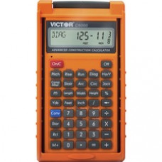 Victor C6000 Advanced Construction Calculator - LCD Display, Battery Powered - 0.31