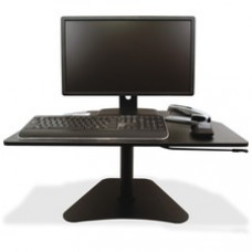 Victor High Rise Adjustable Stand Up Desk Converter - Adjustable Standing Desk - 12