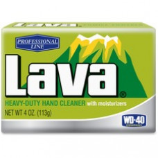 Lava WD-40 Heavy-duty Hand Cleaner Bar Soap - 4 fl oz (118.3 mL) - Hand - Moisturizing - 48 / Carton