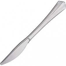 Reflections WNA Comet Heavy Duty Silver Disposable Cutlery - 600/Carton - 1 x Knife - 7.50