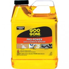 Goo Gone 1-Quart Pro-Power Goo Remover - Liquid - 32 fl oz (1 quart) - Citrus Scent - 6 / Carton - Yellow