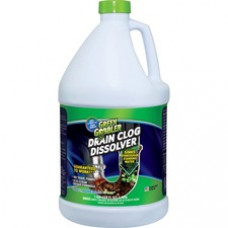 Green Gobbler Main Line Drain Opener - Liquid - 128 fl oz (4 quart) - 1 / Each - Clear