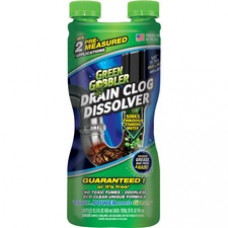 Green Gobbler Liquid Drain Clog Dissolver - Liquid - 31 fl oz (1 quart) - Bottle - 1 Each