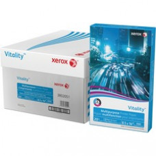 Xerox Vitality Inkjet, Laser Copy & Multipurpose Paper - White - 92 Brightness - 8 1/2