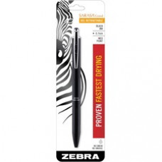 Zebra Pen Sarasa Grand Retractable Gel Pen - 0.7 mm Pen Point Size - Refillable - Retractable - Black Gel-based Ink - Black Metal Barrel - 1 / Each