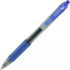 Zebra Pen Sarasa Gel Retractable Pens - Medium Pen Point - 0.7 mm Pen Point Size - Refillable - Blue Pigment-based Ink - Translucent Barrel